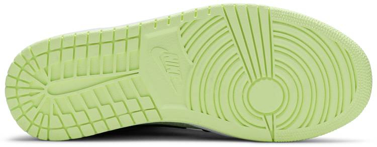 Wmns Air Jordan 1 Mid SE  Black Barely Volt  CV5276-003 - vstockx