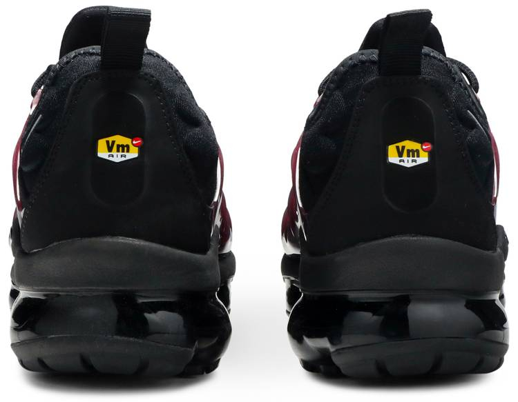Air VaporMax Plus 'Black Noble Red' 924453-021 - vstockx