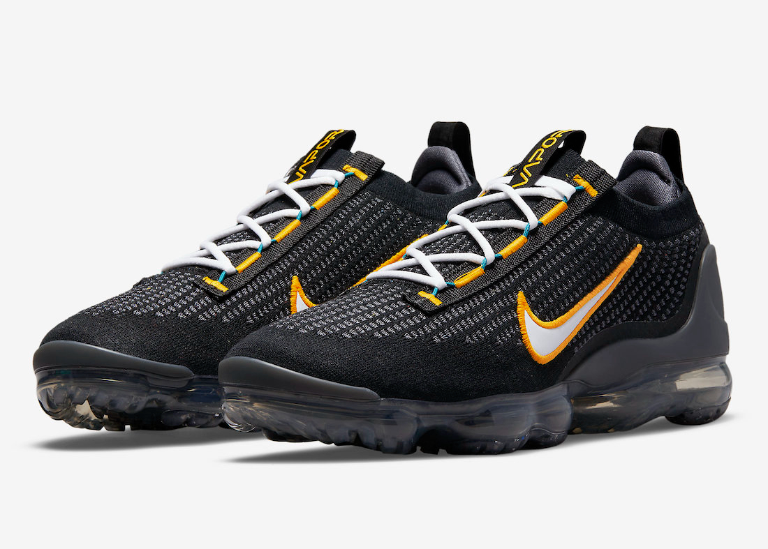 Air VaporMax 2021 Flyknit 'Black University Gold' DH4086-001 - vstockx