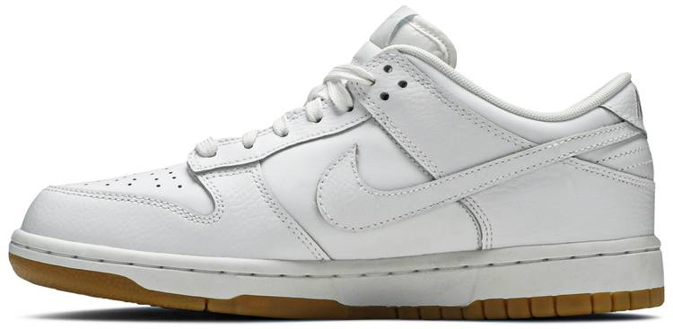Dunk Low  White Gum  311369-100 - vstockx