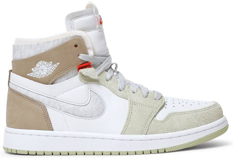 Wmns Air Jordan 1 High Zoom Comfort  Olive Aura  CT0979-102 - vstockx