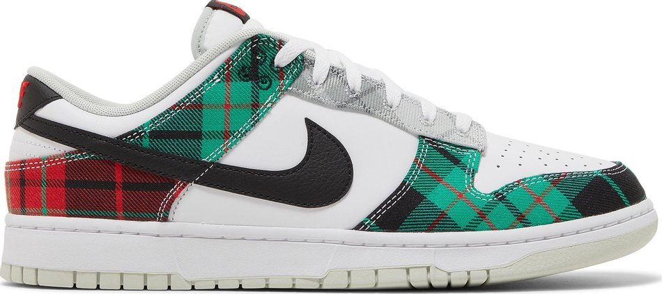 Dunk Low Premium  Tartan Plaid  DV0827-100 - vstockx
