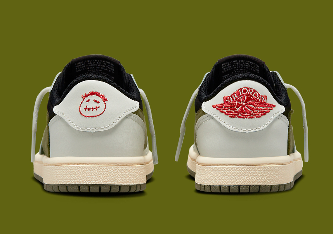 Travis Scott x Wmns Air Jordan 1 Low OG  Olive  DZ4137-106 - vstockx