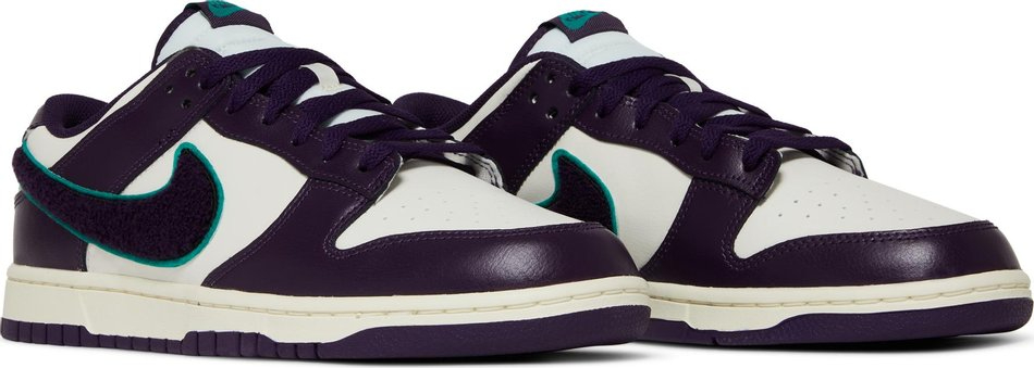 Dunk Low  Chenille Swoosh   Grand Purple  DQ7683-100 - vstockx