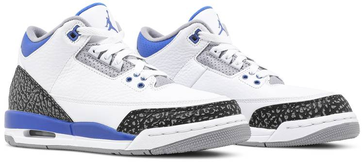 Air Jordan 3 Retro GS  Racer Blue  429487-145 - vstockx