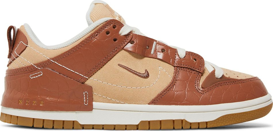 Wmns Dunk Low Disrupt 2  Brown Crocodile  DV1026-215 - vstockx