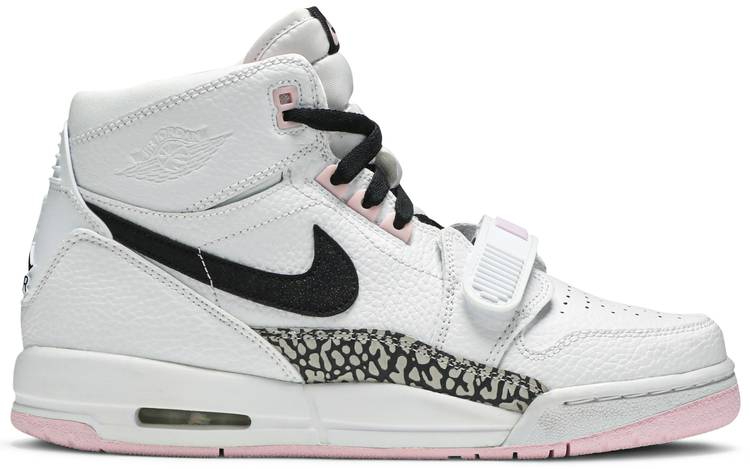 Jordan Legacy 312 GS  White Black Pink Foam  AT4040-106 - vstockx