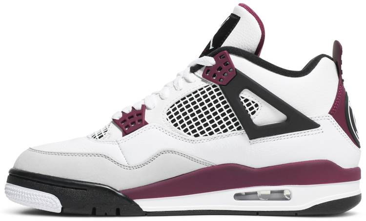 Paris Saint-Germain x Air Jordan 4 Retro  Bordeaux  CZ5624-100 - vstockx