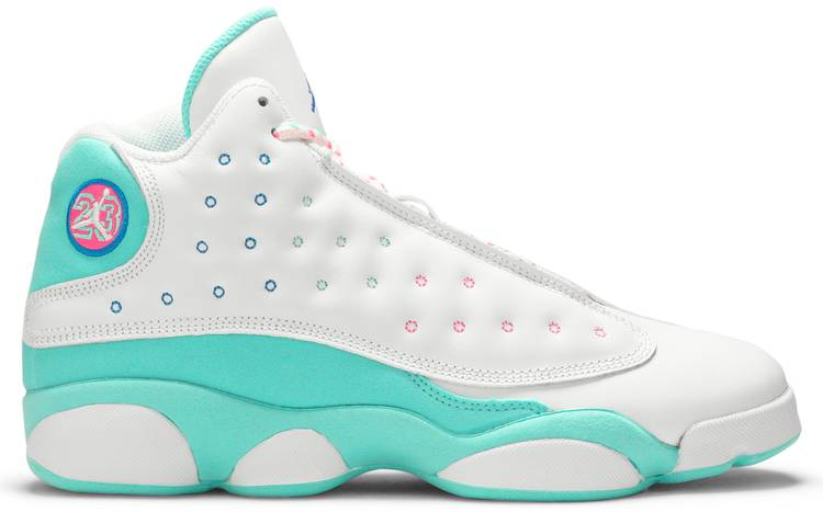 Air Jordan 13 Retro  Aurora Green  439358-100 - vstockx