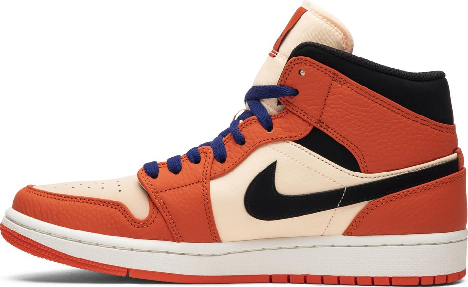 Air Jordan 1 Retro Mid SE  Team Orange  852542-800 - vstockx