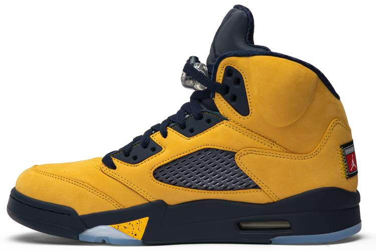 Air Jordan 5 Retro SP  Michigan  CQ9541-704 - vstockx