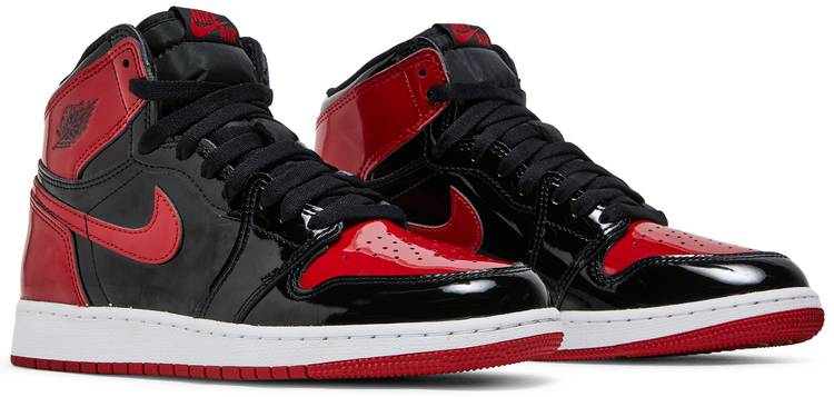 Air Jordan 1 Retro High OG GS  Patent Bred  575441-063 - vstockx