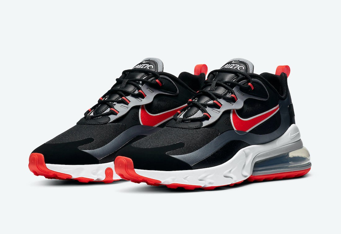 Air Max 270 React 'Black Bright Crimson' CT1646-001 - vstockx