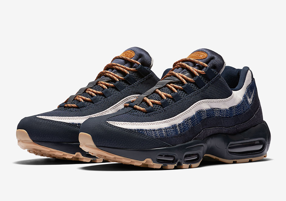 Air Max 95 Premium 'Denim Dark Obsidian Gum' 538416-400 - vstockx