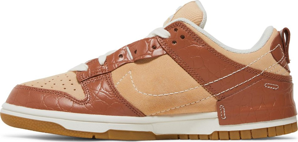 Wmns Dunk Low Disrupt 2  Brown Crocodile  DV1026-215 - vstockx