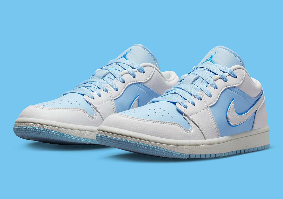 Wmns Air Jordan 1 Low SE  Reverse Ice Blue  DV1299-104 - vstockx