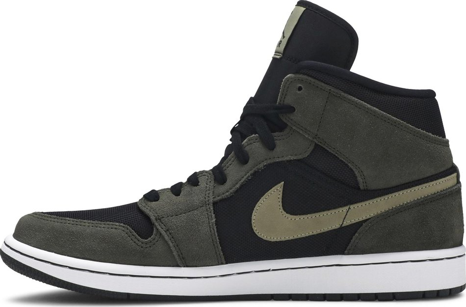 Wmns Air Jordan 1 Mid  Olive  BQ6472-030 - vstockx