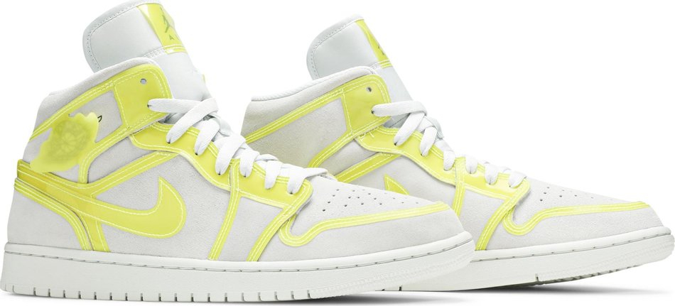 Wmns Air Jordan 1 Mid LX  Off White Opti Yellow  DA5552-107 - vstockx