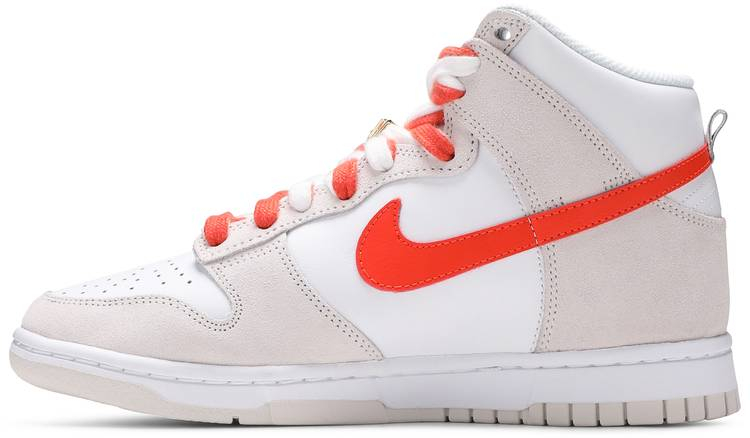Wmns Dunk High SE  First Use Pack-White Orange  DH6758-100 - vstockx