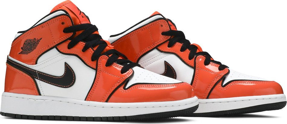 Air Jordan 1 Mid SE GS  Turf Orange  BQ6931-802 - vstockx