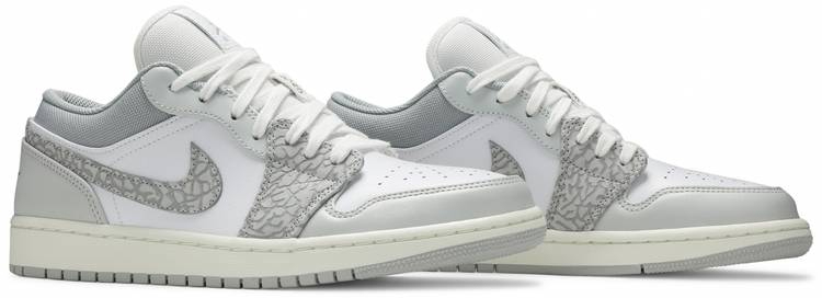Air Jordan 1 Low Premium  Elephant Print  DH4269-100 - vstockx