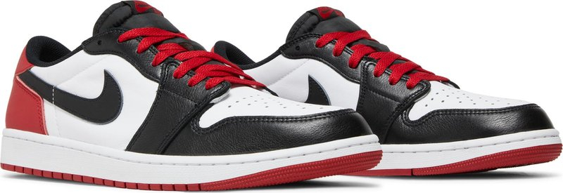 Air Jordan 1 Retro Low OG  Black Toe  CZ0790-106 - vstockx