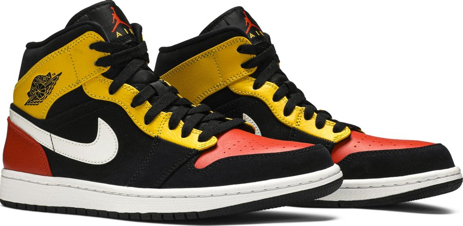 Air Jordan 1 Mid SE  Amarillo  852542-087 - vstockx