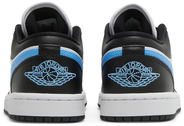 Wmns Air Jordan 1 Low  Black University Blue  DC0774-041 - vstockx