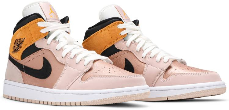 Wmns Air Jordan 1 Mid SE  Particle Beige  DD2224-200 - vstockx