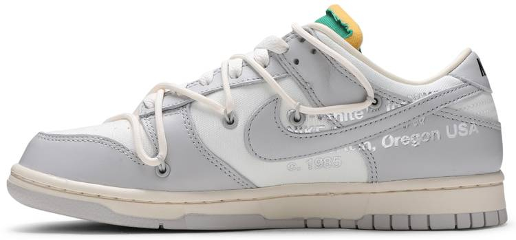 Off-White x Dunk Low  Lot 25 of 50  DM1602-121 - vstockx