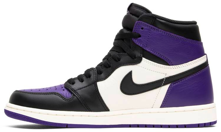 Air Jordan 1 Retro High OG  Court Purple  555088-501 - vstockx