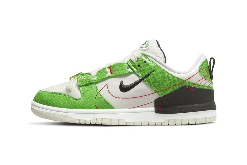 Wmns Dunk Low Disrupt 2  Green Snakeskin  DV1491-101 - vstockx
