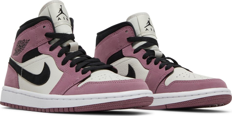 Wmns Air Jordan 1 Mid SE  Berry Pink  DC7267-500 - vstockx
