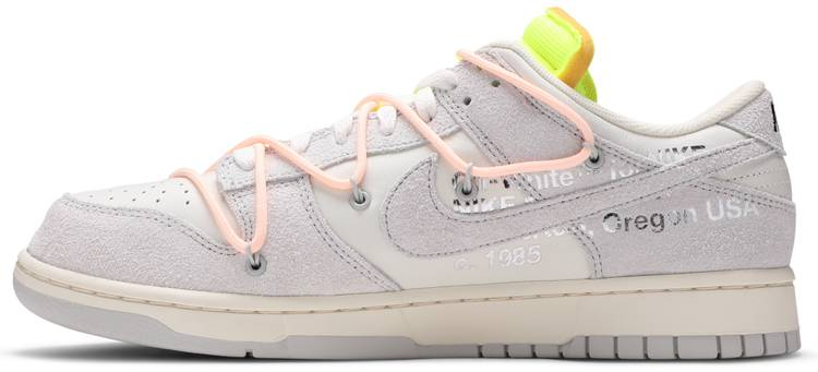 Off-White x Dunk Low  Lot 12 of 50  DJ0950-100 - vstockx