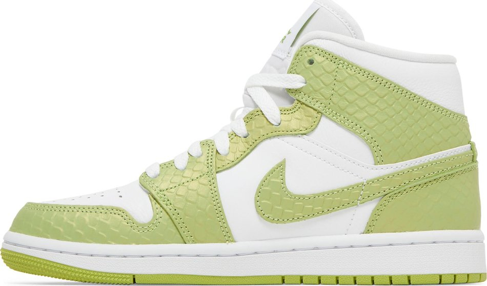 Wmns Air Jordan 1 Mid SE  Green Python  DV2959-113 - vstockx