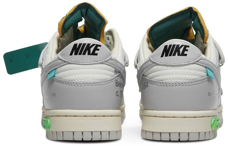 Off-White x Dunk Low  Lot 42 of 50  DM1602-117 - vstockx