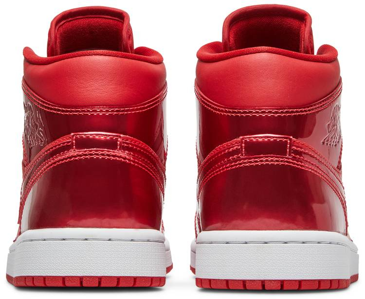 Wmns Air Jordan 1 Mid SE  University Red Pomegranate  DH5894-600 - vstockx