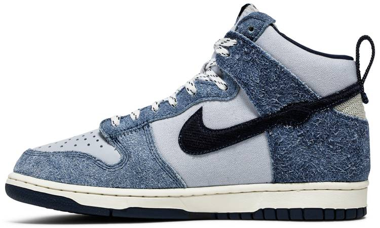 Notre x Dunk High  Midnight Navy  CW3092-400 - vstockx