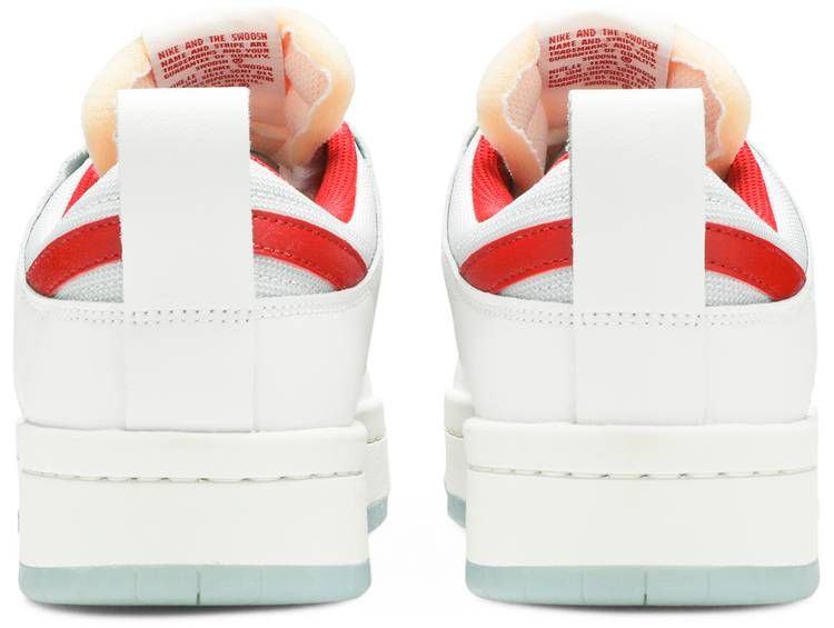 Dunk Low Disrupt  White Gym Red  CK6654-101 - vstockx