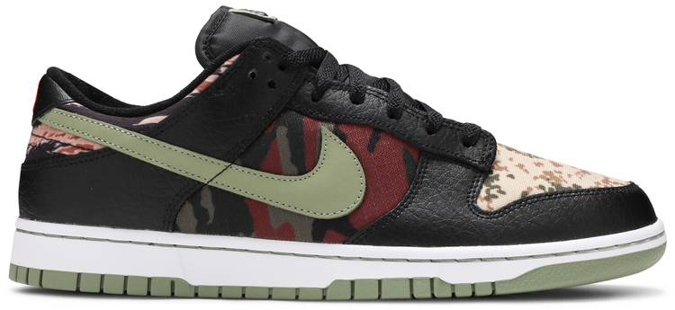 Dunk Low SE  Black Multi-Camo  DH0957-001 - vstockx