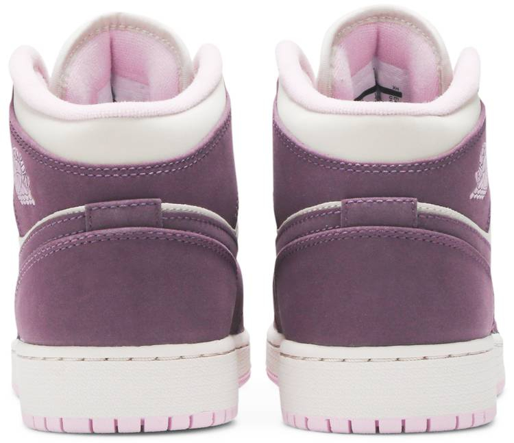 Air Jordan 1 Retro Mid GS  Pro Purple  555112-500 - vstockx