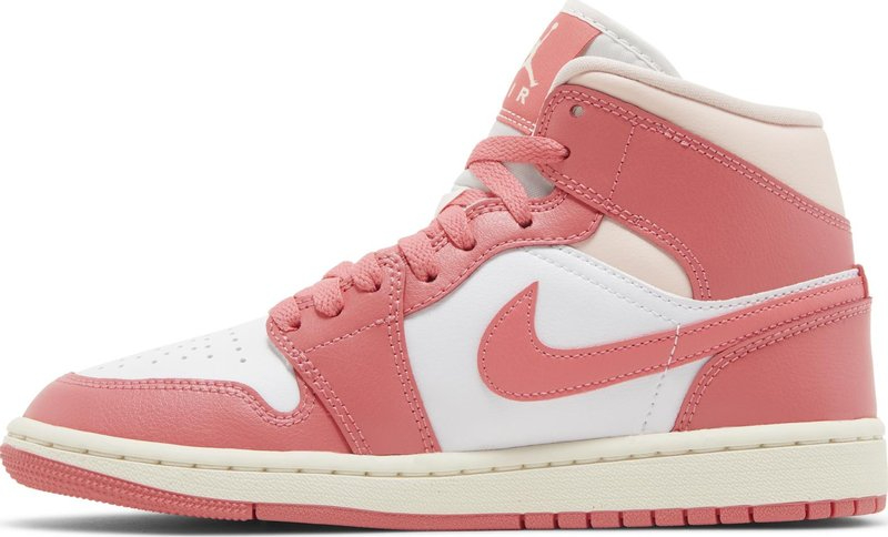 Wmns Air Jordan 1 Mid  Strawberries and Cream  BQ6472-186 - vstockx
