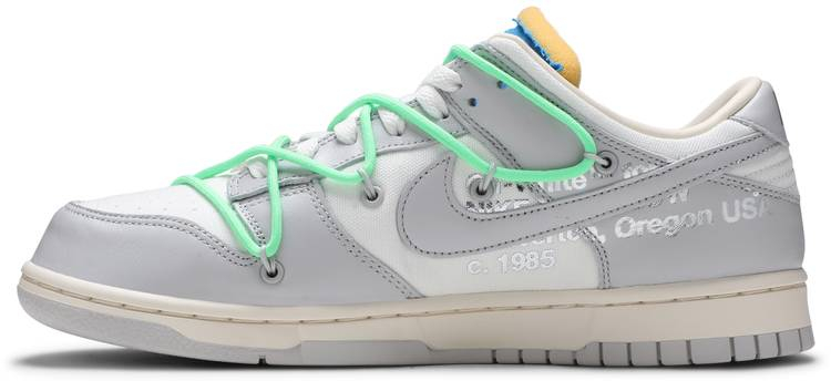 Off-White x Dunk Low  Lot 26 of 50  DM1602-116 - vstockx