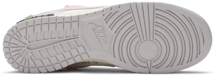 Off-White x Dunk Low  Lot 12 of 50  DJ0950-100 - vstockx