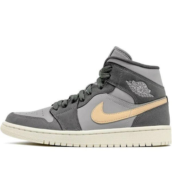 Wmns Air Jordan 1 Mid  Iron Grey Onyx  BQ6472-020 - vstockx