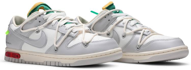 Off-White x Dunk Low  Lot 25 of 50  DM1602-121 - vstockx