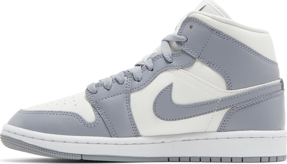 Air Jordan 1 Mid SE  Grey Sail  BQ6472-115 - vstockx