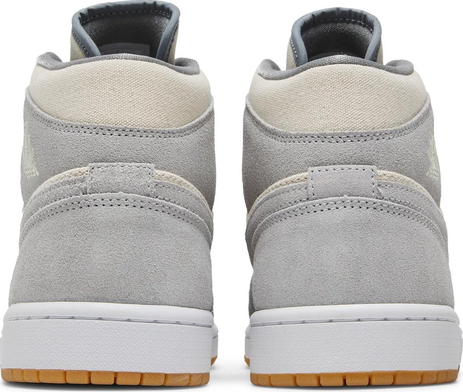 Air Jordan 1 Mid SE  Coconut Milk Particle Grey  DN4281-100 - vstockx
