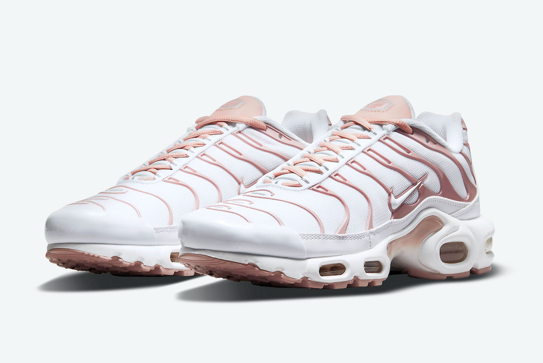 Wmns Air Max Plus 'White Pink Oxford' DM2362-101 - vstockx