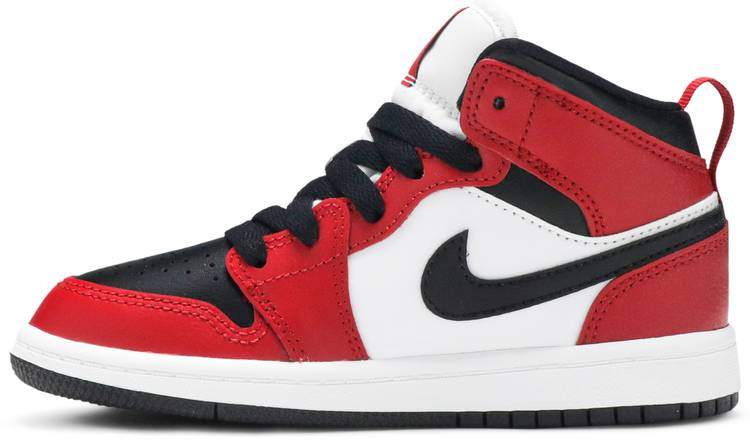 Air Jordan 1 Mid PS  Chicago Black Toe  640734-069 - vstockx